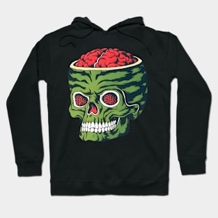 Watermelon Skull Hoodie